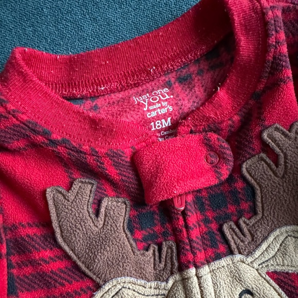 Fleece Christmas jammies set of 3 - Picture 3 of 5